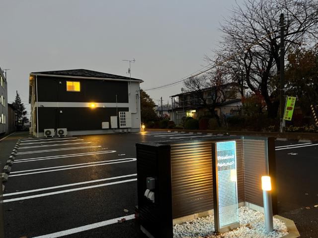 トリコロールⅡの外観|外観写真（夜）