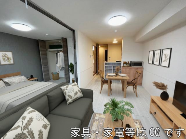 Ｄ－ＲＯＯＭ姉体Ⅲ　Ａの居間・リビング