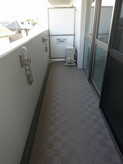 クルバビエントのバルコニー