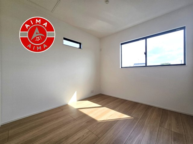 福岡市西区今津第1-12棟（9号棟）の和室|柔らかい畳が心地よい和室