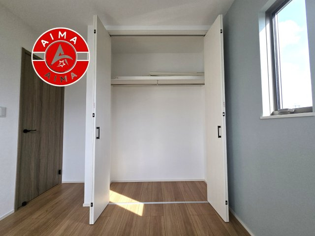 福岡市西区今津第1-12棟（10号棟）の収納|大きなスペースがあり、収納には困りません。