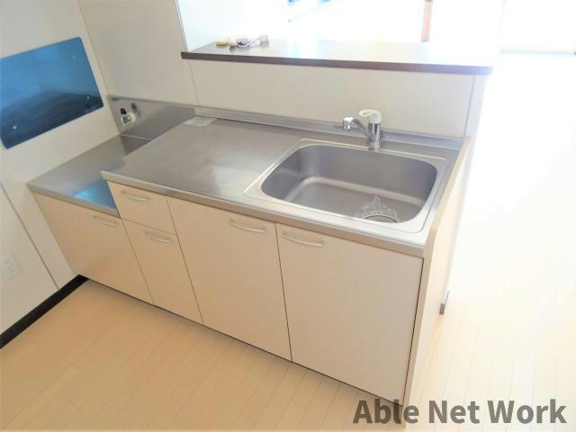 レスポワールＢのキッチン|対面式キッチン※イメージ