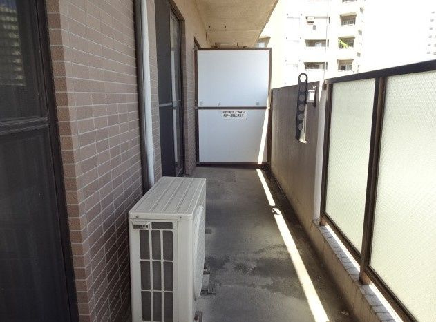 エスポワールのバルコニー