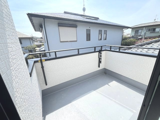 【バルコニー】 | 福岡市東区青葉7丁目　A号棟（全2棟）【仲介手数料無料・0円】 | 現地写真。