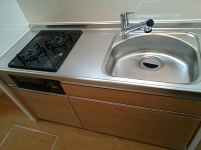 【キッチン】 | ラ・ポート門真 | きれいなキッチンです