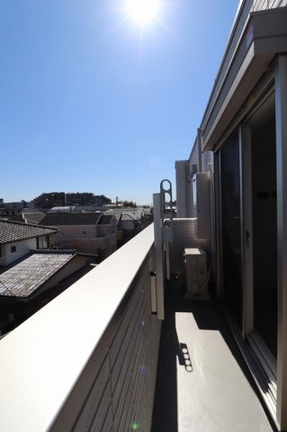 Asset-Court小金井本町Bのバルコニー