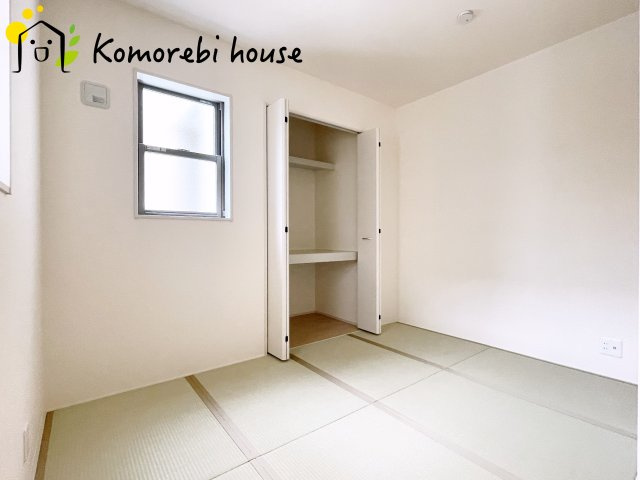 鴻巣人形4丁目　新築一戸建て　リーブルガーデン　01の和室|柔らかい畳が心地よい和室