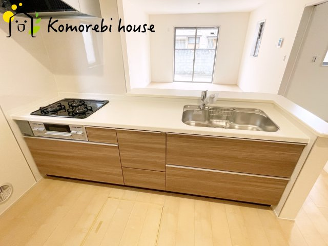 鴻巣人形4丁目　新築一戸建て　リーブルガーデン　01のキッチン|お料理しやすいキッチンです