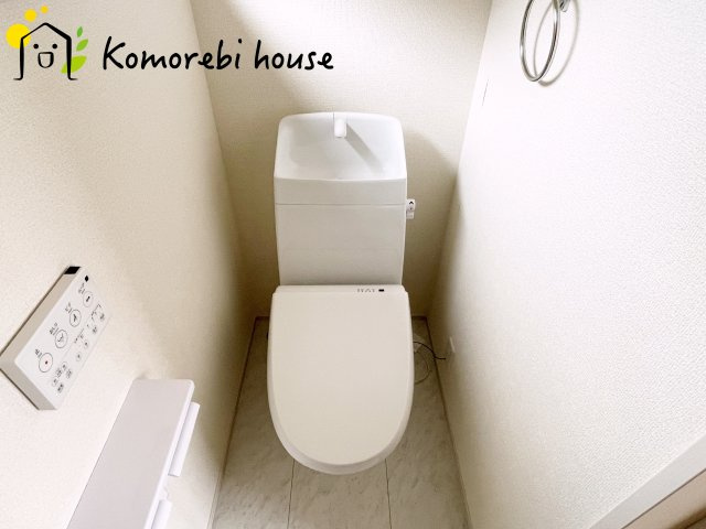 鴻巣人形4丁目　新築一戸建て　リーブルガーデン　01のトイレ|清潔感のあるトイレです