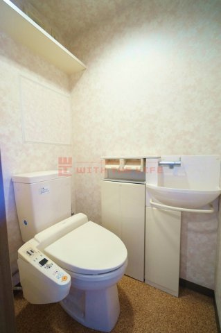 アビテ21【10,000円キャッシュバック対象物件】のトイレ|シンプルで使いやすいトイレです