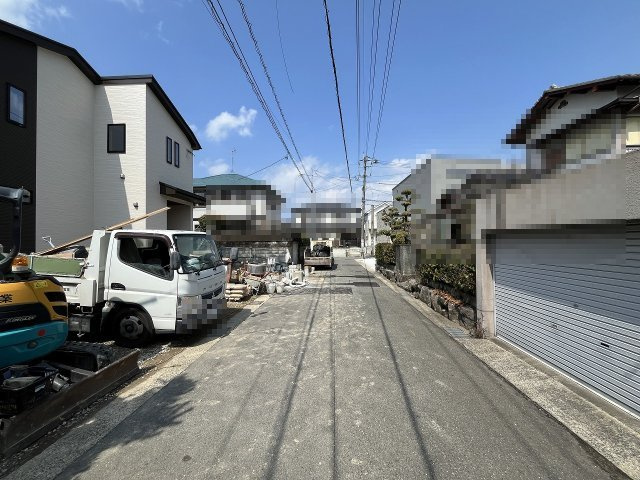 【その他】 | 福岡市東区青葉7丁目　B号棟（全2棟）【仲介手数料無料・0円】 | 現地写真。前面道路です。