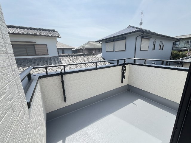【バルコニー】 | 福岡市東区青葉7丁目　B号棟（全2棟）【仲介手数料無料・0円】 | 現地写真。