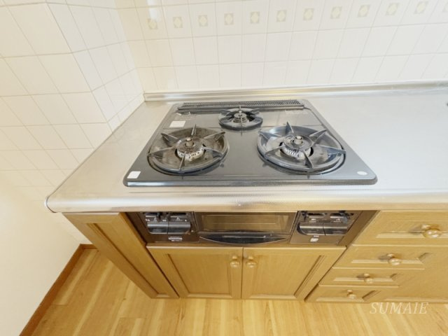 T’ s garden篠崎のキッチン|グリル付き☆