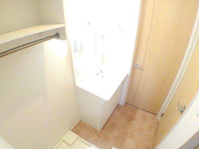 ミルト立花Ⅴの洗面所|使いやすい洗面所です