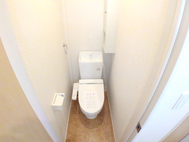 ミルト立花Ⅴのトイレ|清潔感のあるトイレです