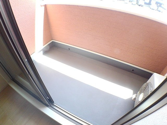 ミルト立花Ⅴのバルコニー|落ち着いた時間を過ごせるバルコニーです