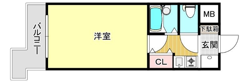 西新ヴィンテージの間取り