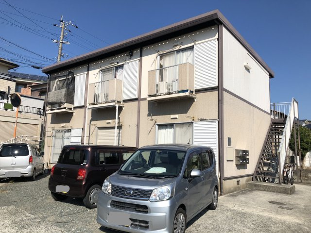 Fアパルトメント土穴の外観|外観もきれいです