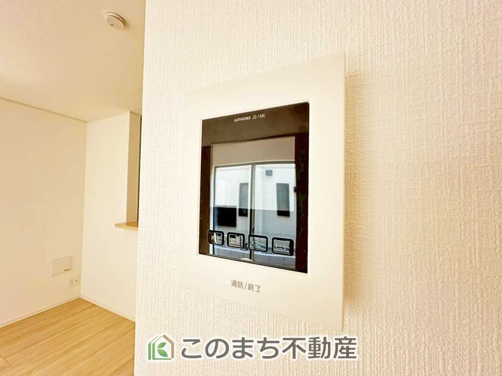 CRADLEGARDEN宇都宮市大塚町第3の設備|ＴＶモニター付きインターホンで防犯面もしっかり安心♪
