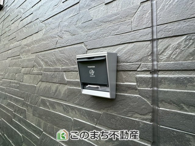 CRADLEGARDEN宇都宮市大塚町第3の設備|電気自動車用コンセントのソケットがございます。電気工事後に使用可能です。

