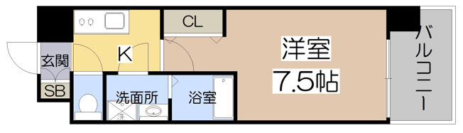 【間取り】 | Louis Residence 天王寺町北 | 間取り