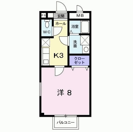 【間取り】 | シャトー長尾