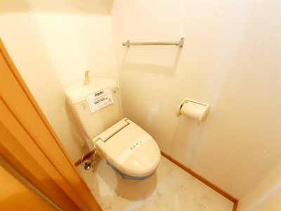 【トイレ】 | メゾン若園Ａ | 清潔感のあるトイレです
