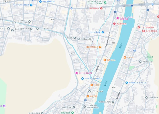 姫路市青山　第8-2期　新築一戸建ての地図