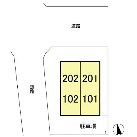 シティコーラルの区画図