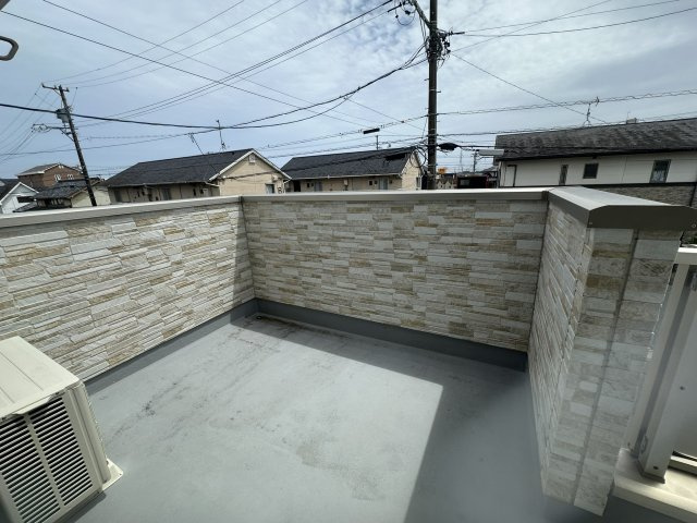 入野町戸建のバルコニー