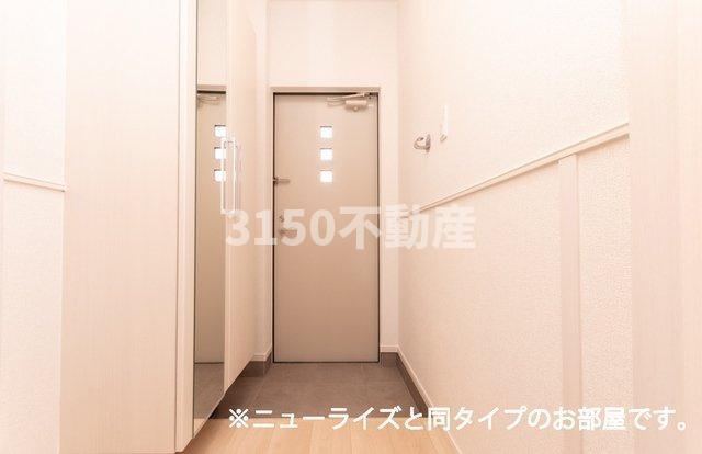 サンデヴォーテⅠの玄関