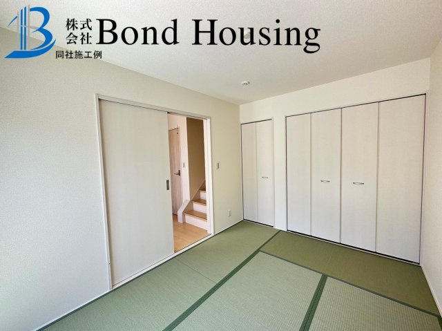 西神中央徒歩11分　駐車2台　西区糀台4丁目 1号棟　新築戸建の和室