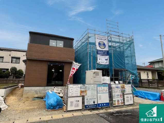 神戸市西区糀台　新築一戸建ての外観|周辺は落ち着いた街並みの住宅地！子育てがしやすい住環境です！まだ未完成ですが、現地でしかわからない事もございます。是非一度ご覧ください。