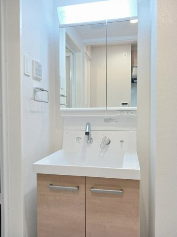 ヴェルテス・サウスコート１０の洗面所