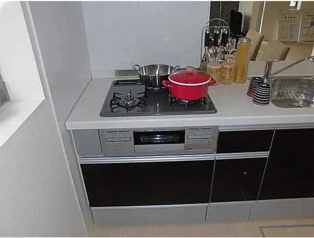 滋賀県栗東市1棟収益売りマンション「栗東駅徒歩7分」「シャーメゾン」のキッチン