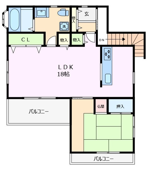 【間取り】 | ユトリロ東曙