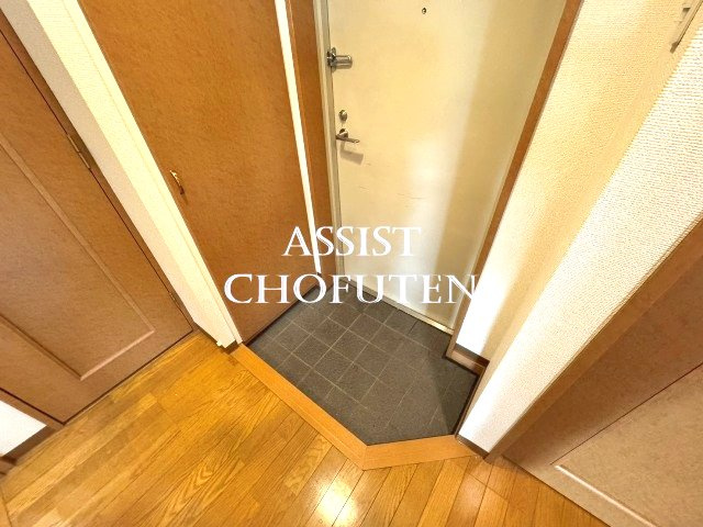 メルヴェーユ調布の玄関