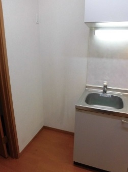 【内装】 | ハイツＮＡＮＡ | 冷蔵庫置場。