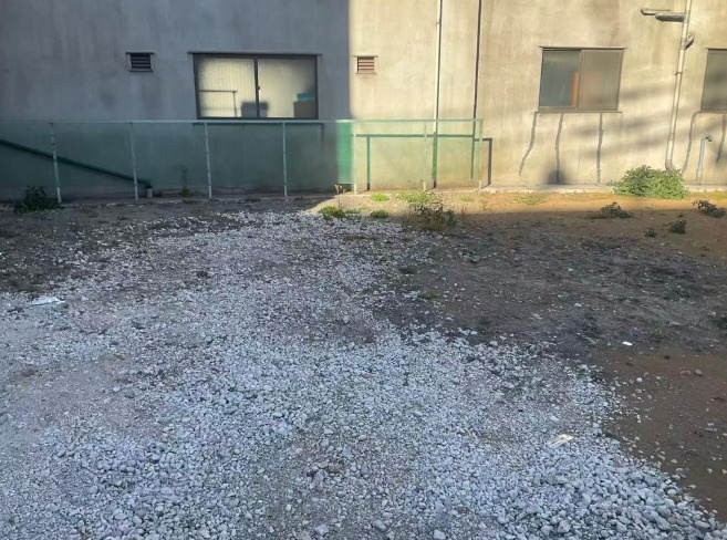 台東区浅草４丁目の売地の前面道路含む現地写真
