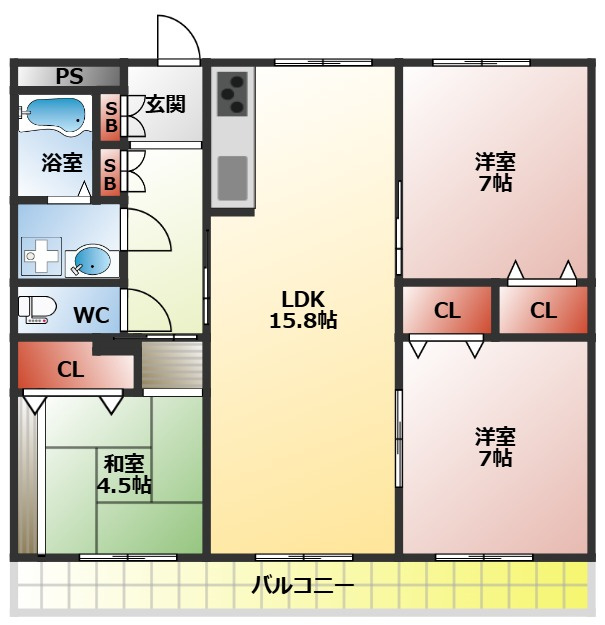オリエントレジデンス末広町の間取り