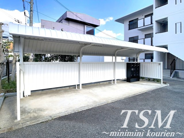 オリエントレジデンス末広町のその他共用部分|敷地内駐輪場