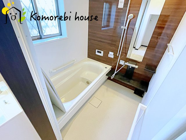 桶川市下日出谷西1丁目　中古一戸建ての浴室|ゆったり過ごせるお風呂です