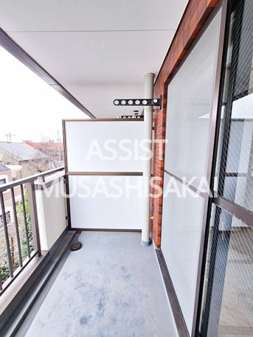 ベルメゾン楓のバルコニー