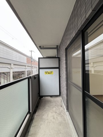 ランブラスあびこのバルコニー