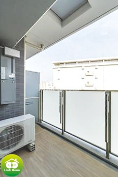 プレノ清澄庭園のバルコニー