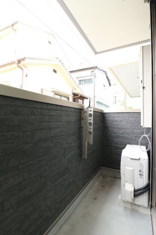 SOREVE大島のバルコニー