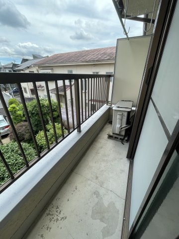 チヒロハイツのバルコニー