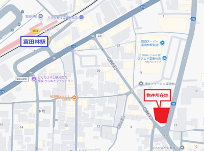 【地図】 | Ones-office富田林若松町(ワンズオフィス富田林若松町)