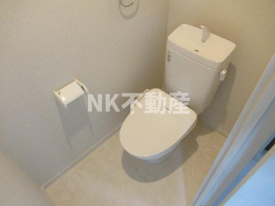 【トイレ】 | ココファイン田島（東部市場前賃貸） | 清潔感のあるトイレです