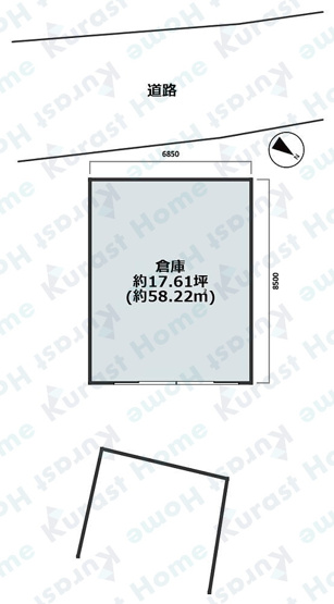 【間取り】 | 廿山資材置場倉庫